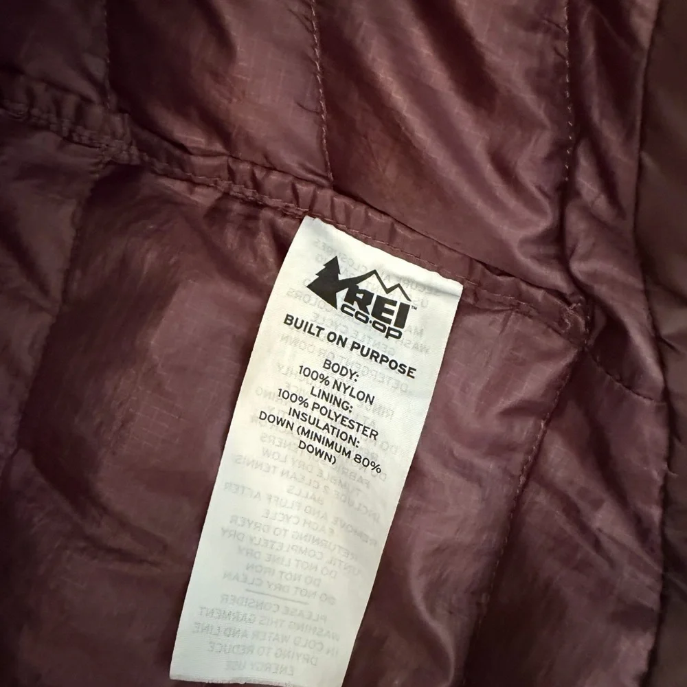 REI Co-op Long Down Puffer Jacket Size XS